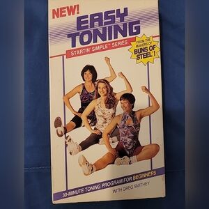 Easy Toning VHS Workout Tape